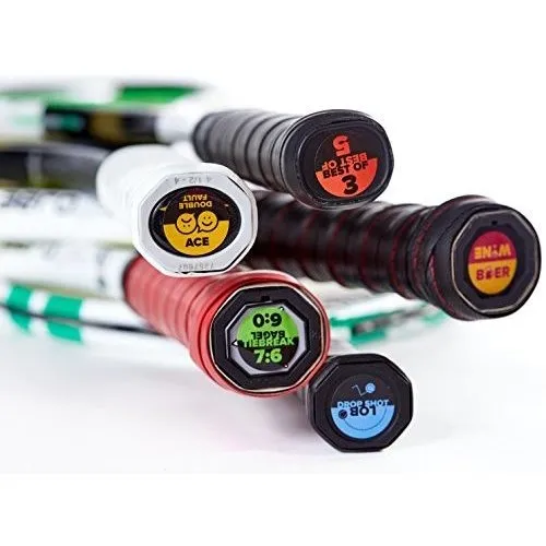 Busybee Fun Stickers Para Raqueta Tenis Gane Ventaja Ro