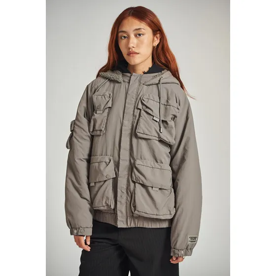 Campera Pattern De Nylon Mujer 47 Street