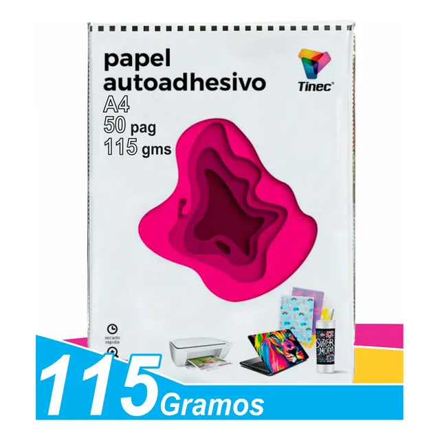 Papel Sticker Adhesivo Para Calcomanías Etiquetas Fotografic
