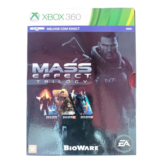 Mass Effect Trilogy Xbox 360 Físico Usado