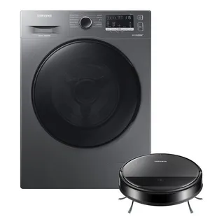 Lava E Seca Wd11a 11/7kg + Aspirador RobĂŽ 2 Em 1 Wi-fi Cor Inox Lava E Seca Wd11a 11/7kg + Aspirador RobĂŽ 2 Em 1 Wi-fi Cor Inox