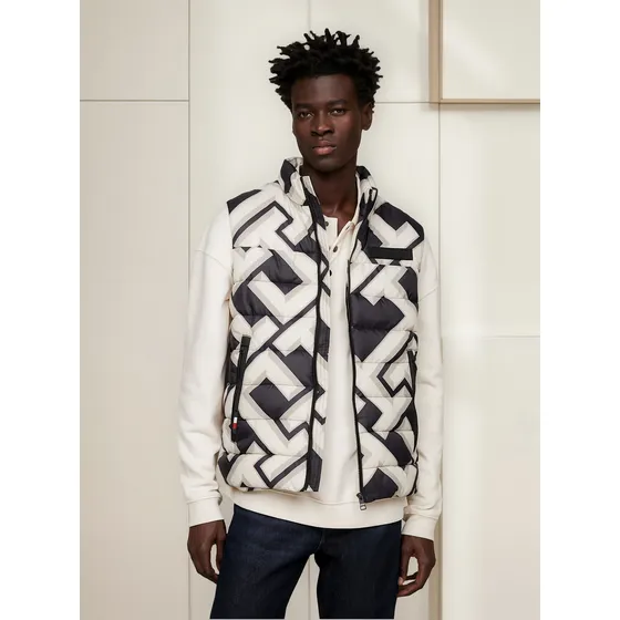 Chaleco Acolchado Th Warm Con Logo New York Tommy Hilfiger