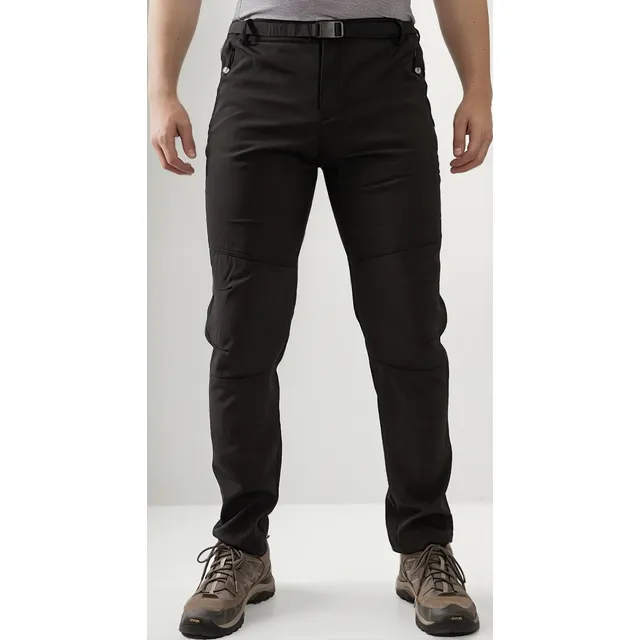 Pantalón Softshell Outdoor Impermeable Hombre Con Micropolar