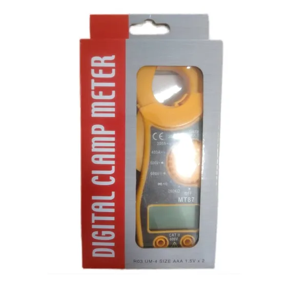 Tester Pinza Amperimetrica Digital Mt87