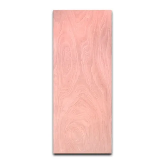 Puerta Entamborada Okume 2.10x80 Rellena De Madera