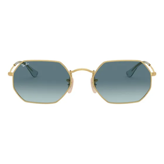 Gafas De Sol Ray Ban Octogonal Mujer Y Hombre Originales Color Dorado Color del armazón Dorado