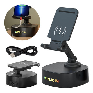 Bocina Bluetooth Portátil Con Soporte Para Celular Y Carga Bocina Bluetooth Portátil Con Soporte Para Celular Y Carga