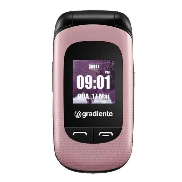 Gradiente Neo S Dual SIM 32 MB rosa 32 MB RAM (Novo com caixa aberta)
