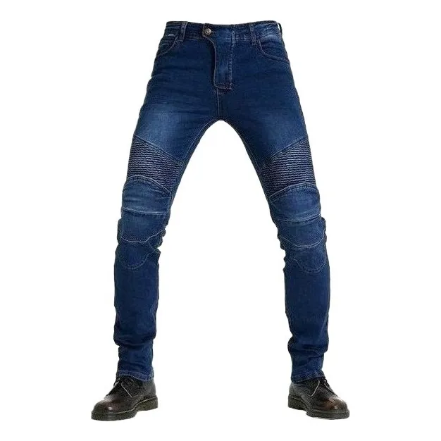 Moto Jeans Hombre Moto Todoterreno Rodillera