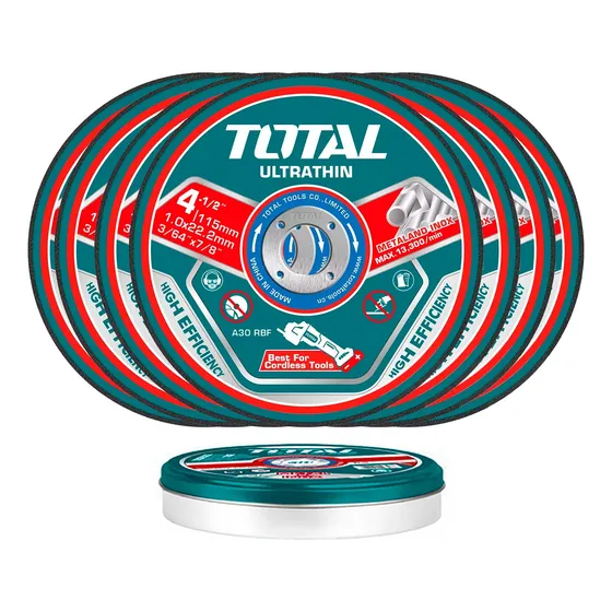 Disco Corte Metal 4½ X25 Ingco Tac11011525 Amoladora Esmeril
