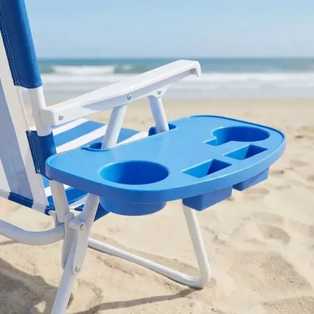 Mesa Portátil Para Cadeiras De Praia Porta Copo Zelt