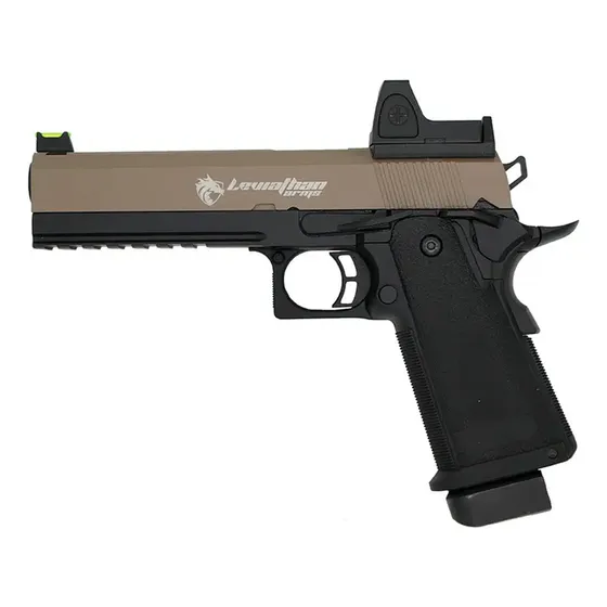 Pistola De Airsoft Leviathan Arms® Hi Capa 5.1 + Red Dot