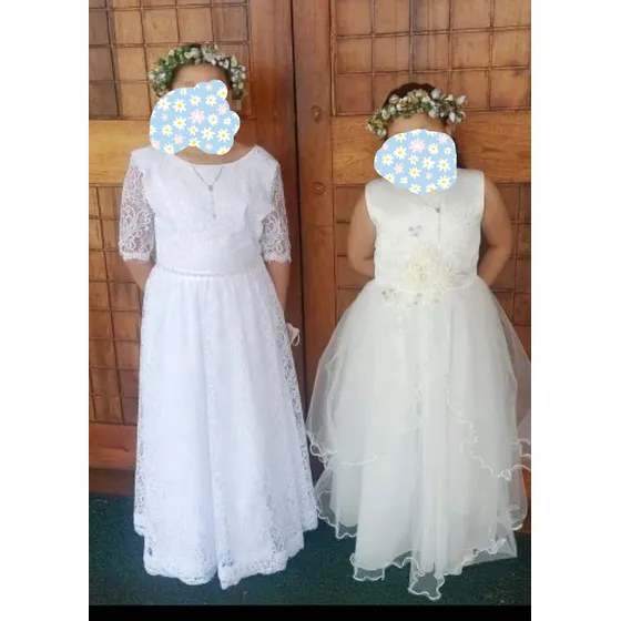 Vestidos De Primera Comunión Con Coronas