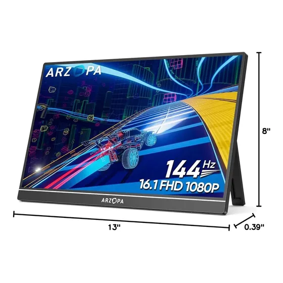 Monitor Portatil Gamer 144htz Full Hd