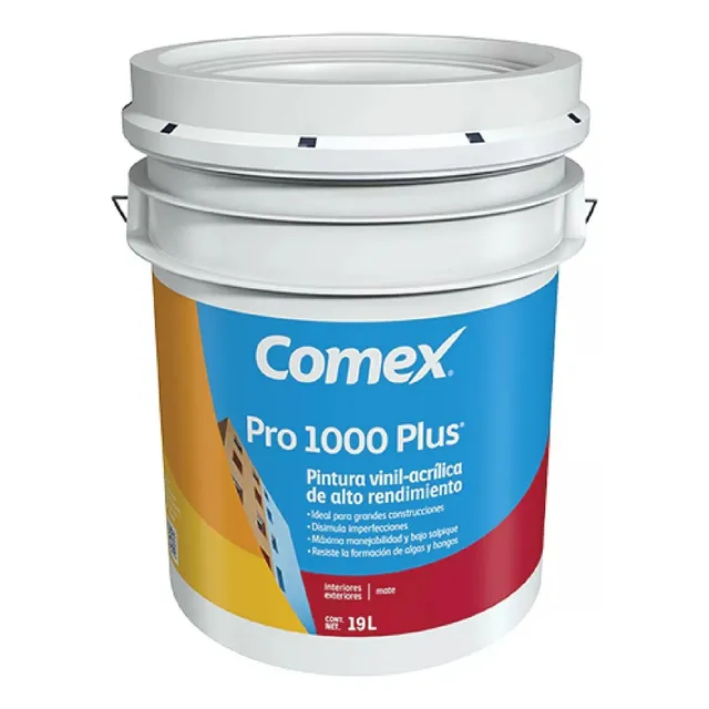 Comex Pro 1000 plus pintura acrílica blanco 19L