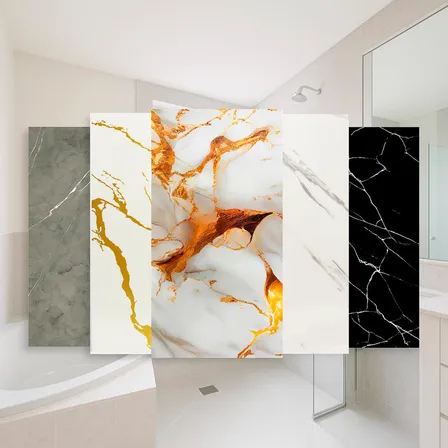 Kit 10 Placa Adesivo Marmore Autocolante Vinílica Parede 3d