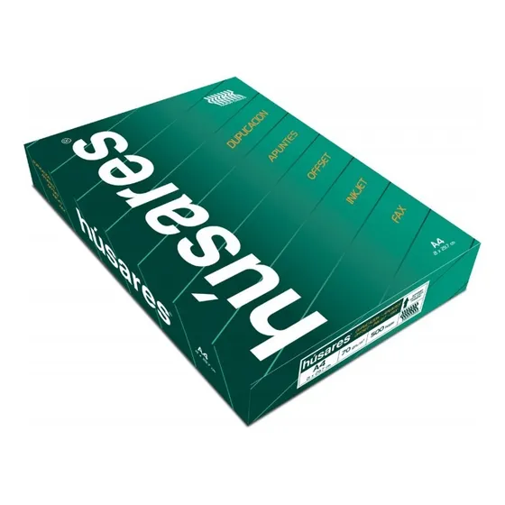 Resma Papel Husares A4 500 Hojas 70 Gr Color Blanco