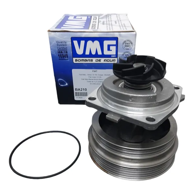 Bomba De Agua Para Fiat Linea 1.9 16v Motor Torque  Vmg
