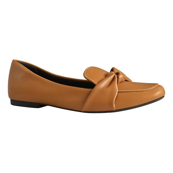 Sapatilha Mocassim Feminino Sapato Bico Quadrado