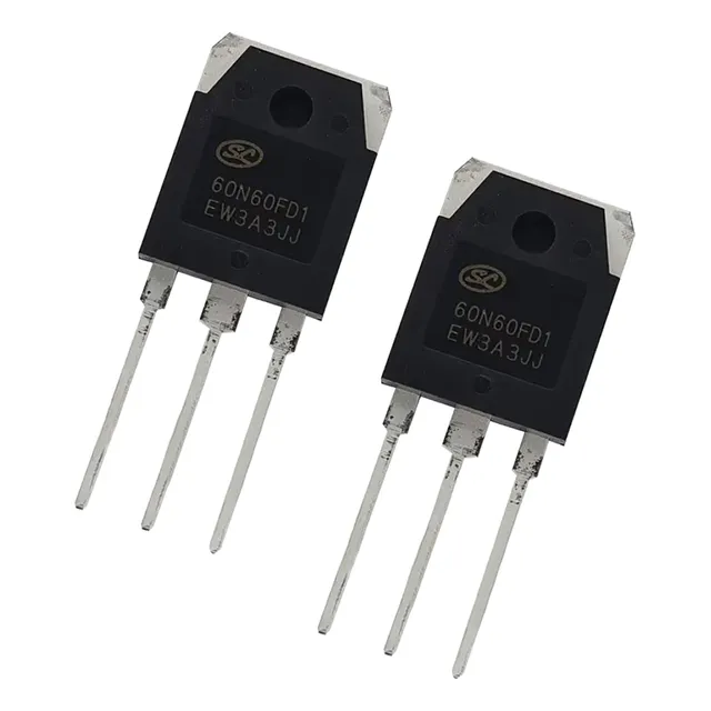 2 Pack X Igbt Sl 60n60fd1 Transistor Original 600v 60a