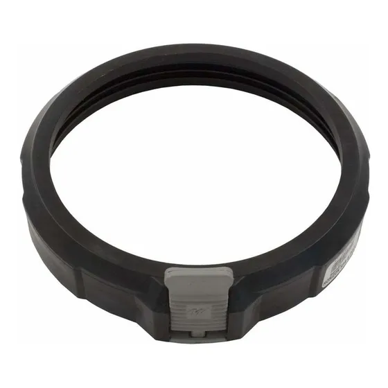 Plastics Conjunto Anillo Bloqueo Filtro
