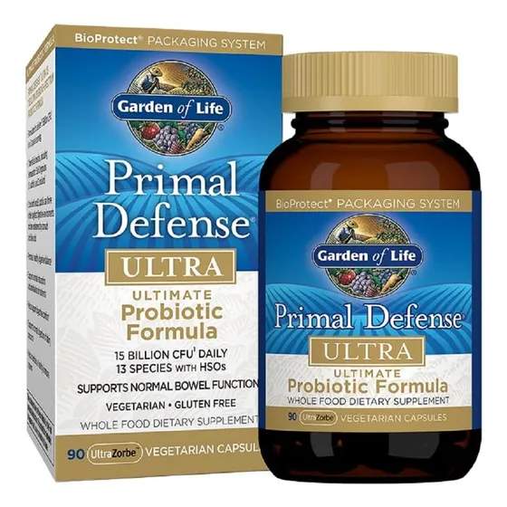 Probiótico Garden Of Life Primal Defense Ultra 90 Cápsulas