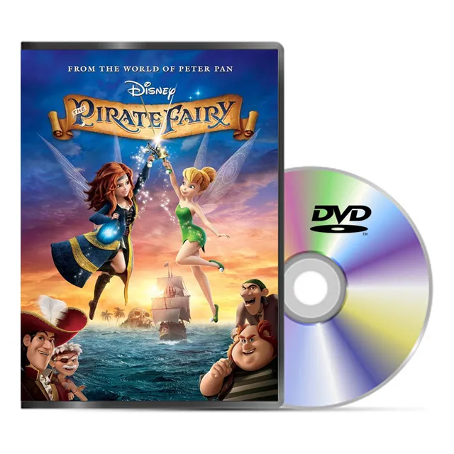 Dvd Tinker Bell Hadas Y Piratas (2014)