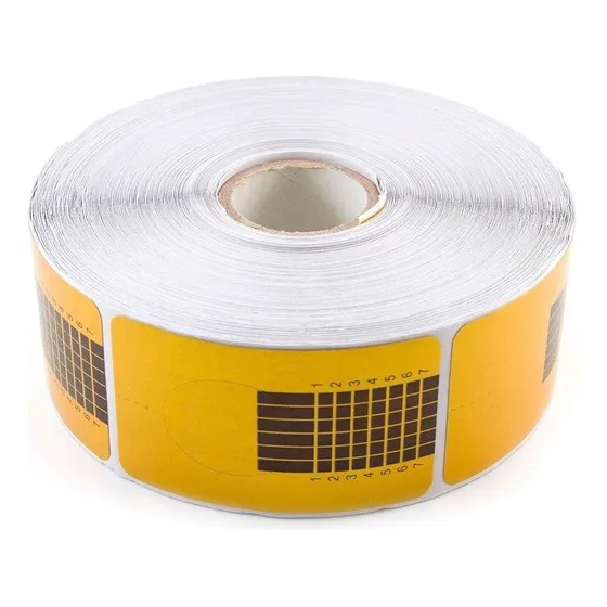 Rollo Moldes (500u) Uñas Esculpidas Autoadhesivos