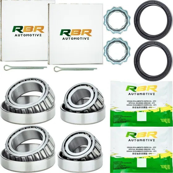 Kit Rolamentos P/ 2 Rodas Traseira Saveiro Parati Voyage Gol
