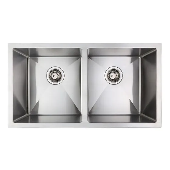 Fregadero Acero Inoxidable Bellagio Square 2 Tinas Bm