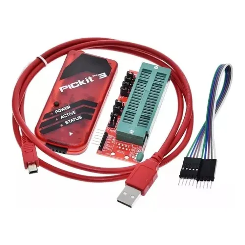 Kit Programador Pickit 3  Programador Microcontrolador Pic 
