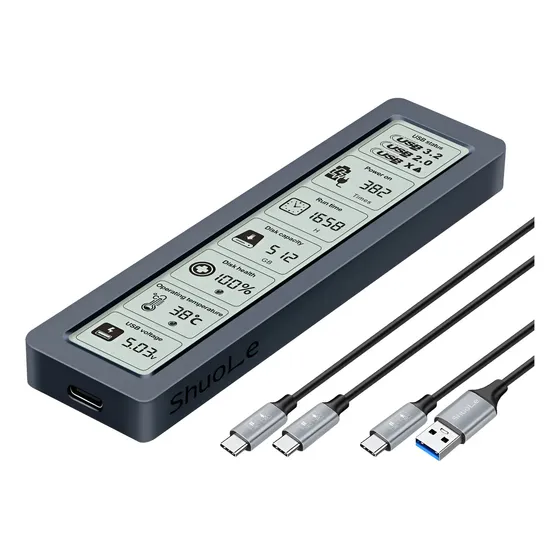 Case Hd Externo Ssd  M2 Nvme 10gb Usb 3.2  Portatil B M Key