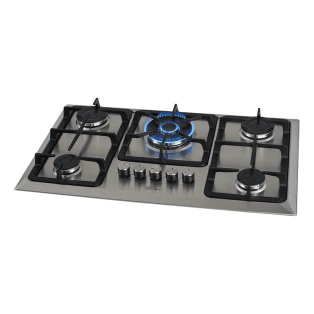 Cooktop Fischer 5q Tc Infinity GĂĄs 5 Bocas Mesa Inox Bivolt Cooktop Fischer 5q Tc Infinity GĂĄs 5 Bocas Mesa Inox Bivolt