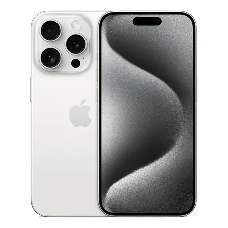 iPhone 15 Pro Branco (128gb) Original Apple C/ Garantia + Nf Titânio Branco