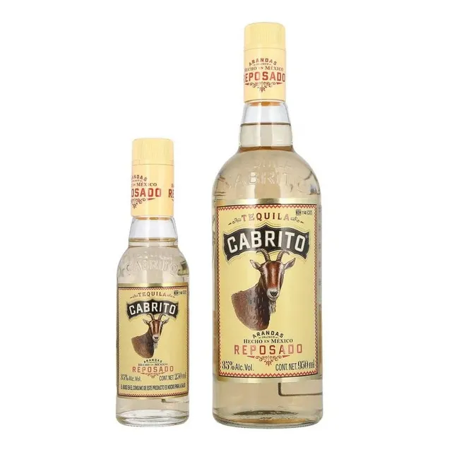 Tequila Cabrito Reposado 950ml + Botella De 250ml