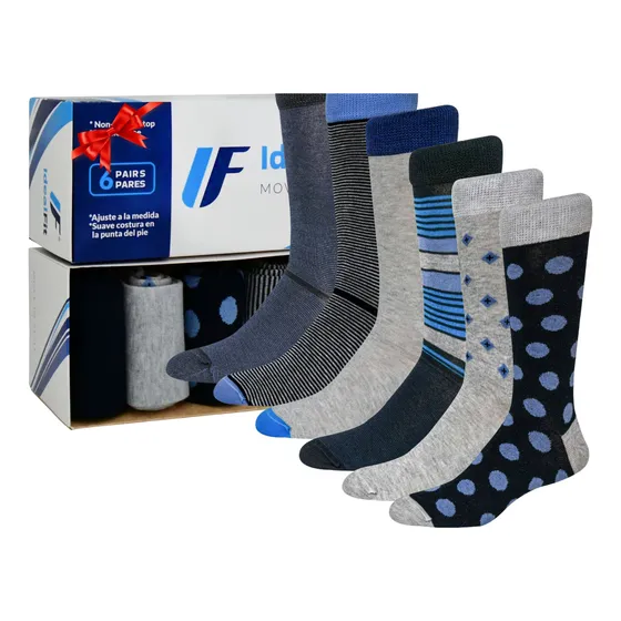 Calcetines Hombre Vestir Extra Grande Talla 9 A 15/ Comodos