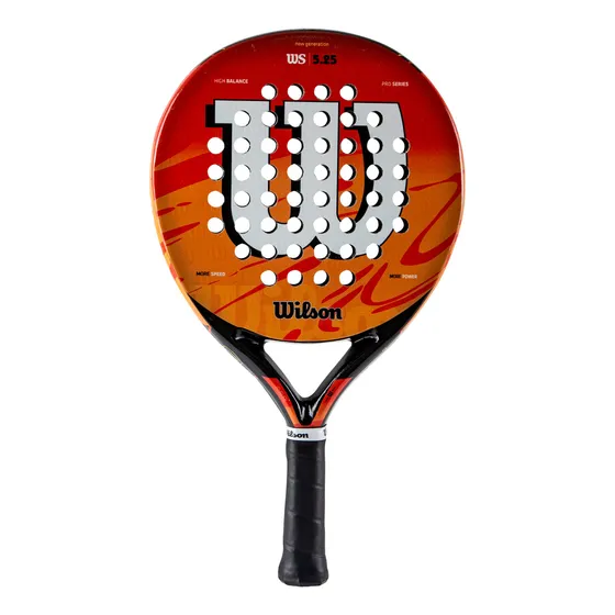 Paleta Padel Wilson - Ws 5.25 Rough Color Naranja