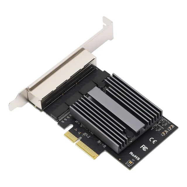 Tarjeta Gigabit Ethernet De 4 Puertos, Excelente Disipación