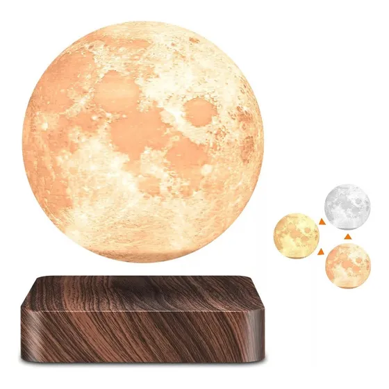 Lampara Luna Flotante Levitante