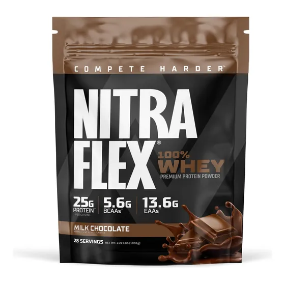Proteína En Polvo Gat Sport Nitraflex Chocolate Con Leche 90