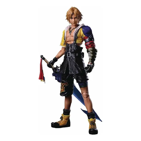 Play Arts Kai Final Fantasy X - Tidus - Nova Versão 2024