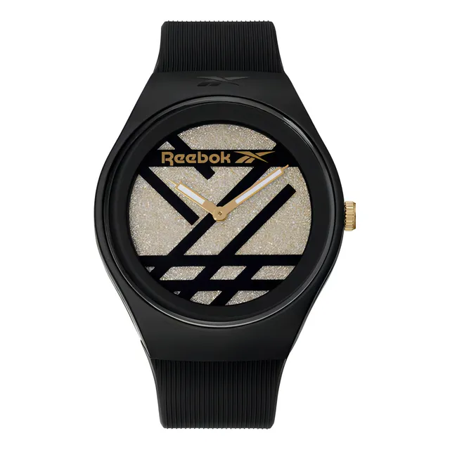 Reloj Reebok Caballero Silicón Negro Rv-sr2-l1-pbpb-22