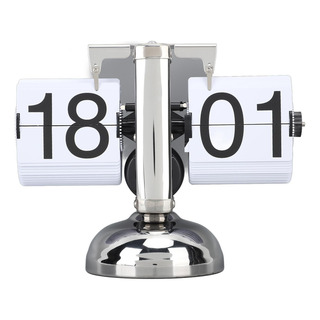 Reloj De Escritorio Con Tapa Reloj Retro Abatible Hacia Reloj De Escritorio Con Tapa Reloj Retro Abatible Hacia