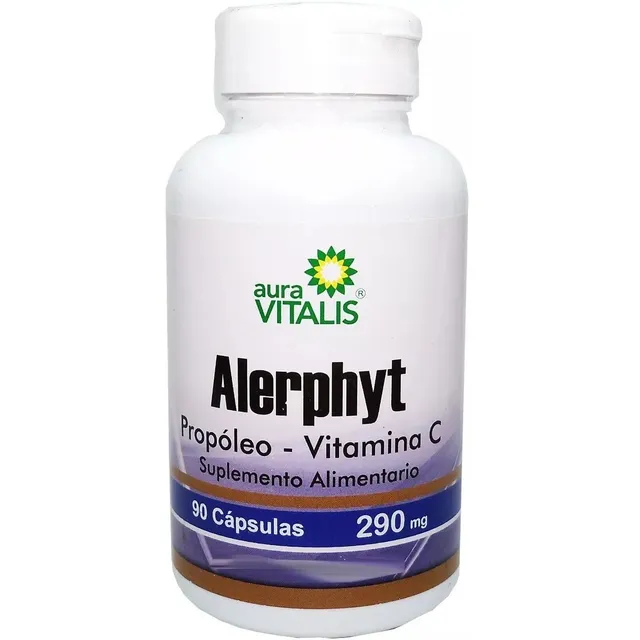 Alerphyt Antialergico 90 Caps. Aura Vitalis. Agro Servicio.