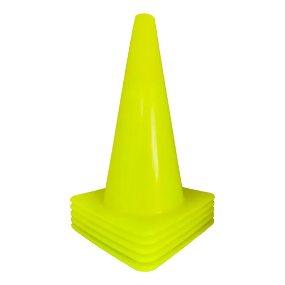 Set Por 5 Conos De Entrenamiento En Pvc Siliconado 30 Cm