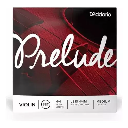 Cuerdas Para Violin D Addario Prelude Tension Media
