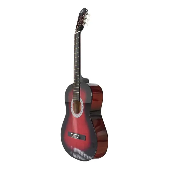 Guitarra Clasica 39 Orich Rojo Sunburst