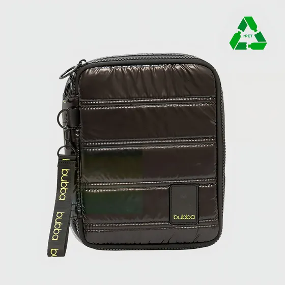 Estuche Box Pencil Classic Onyx Black Rpet Bubba Essentials Color Negro