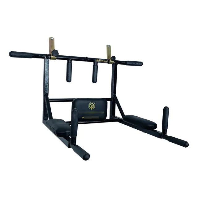 Barra Multifuncional Dominadas 10 En 1 Con 3 Argollas 300kg