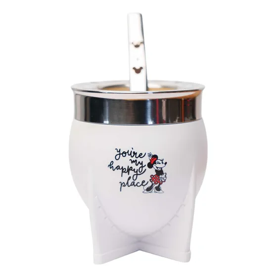 Mate Pampa Xl Disney Happy Place Minnie Mouse + Bombilla